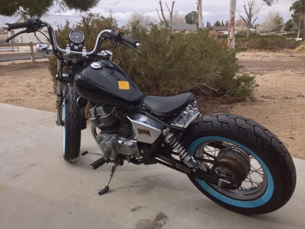 1986 honda rebel 250 bobber